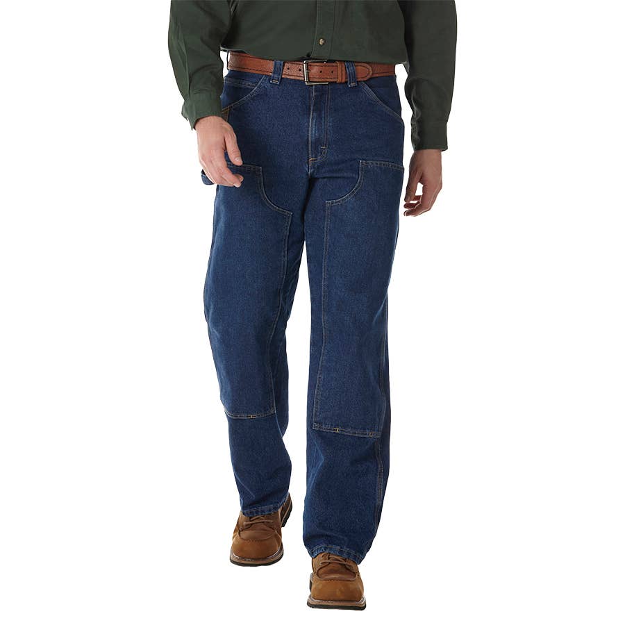 Wrangler Men's Riggs Workwear Utility Double Front Relaxed Fit Jeans
