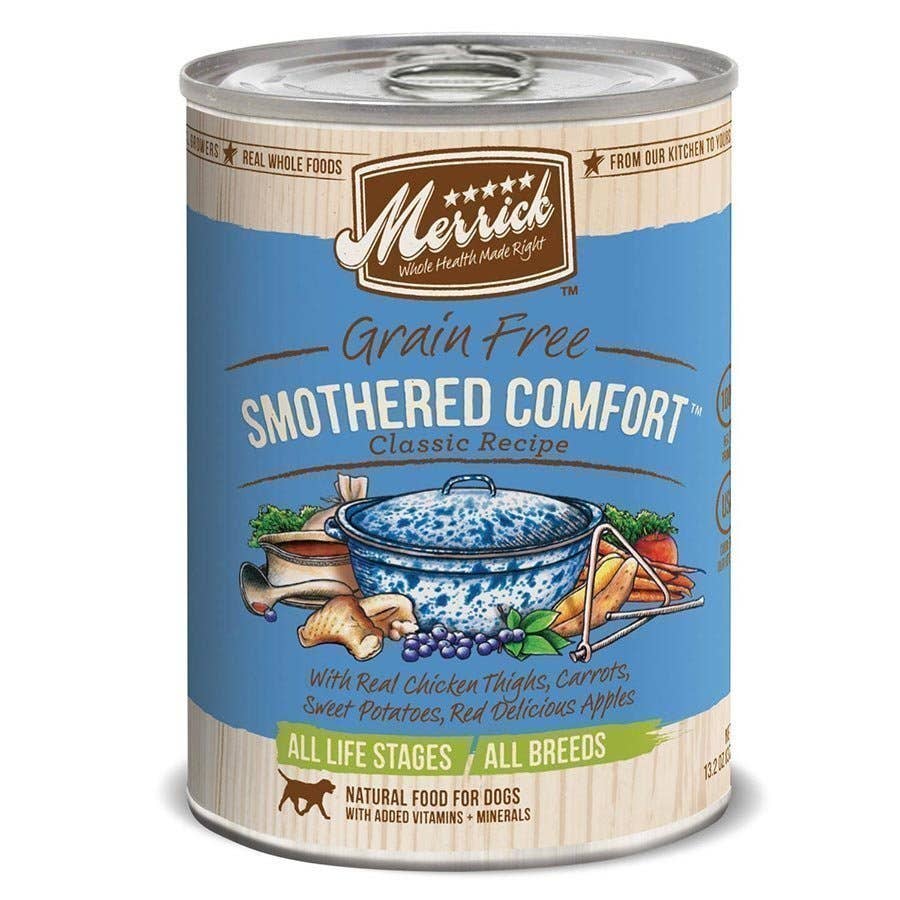 Merrick Classic GrainFree Wet Dog Food Smothered Comfort North 40