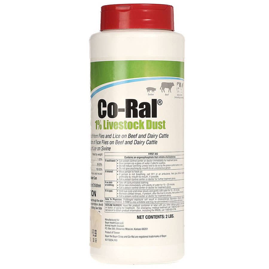 Bayer CoRal 1 Livestock Dust