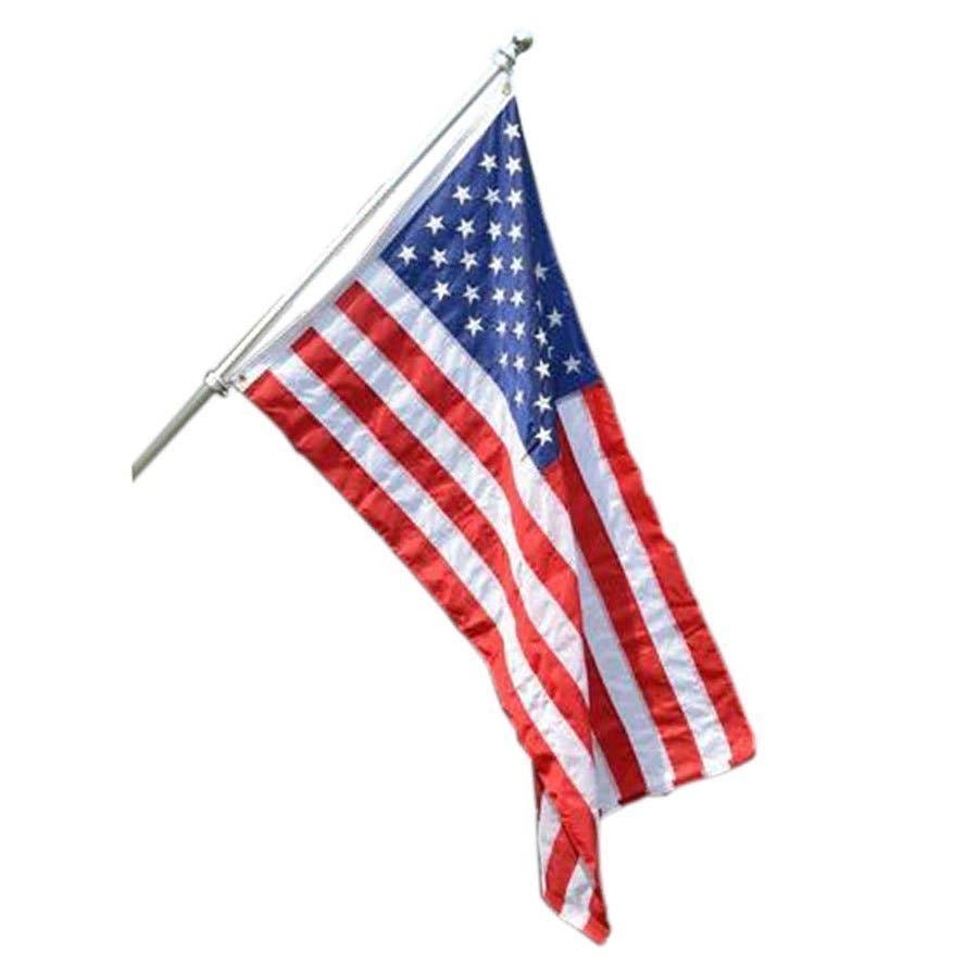 Valley American Flag & Pole Kit, 3x5 Foot