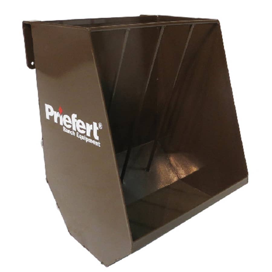 Priefert Hay and Grain Feeder Brown