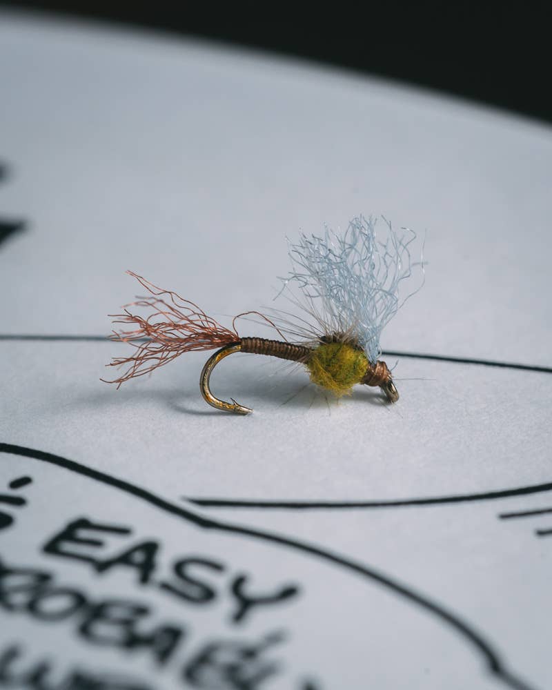 Sparkle Flag - Blue Winged Olive - 18