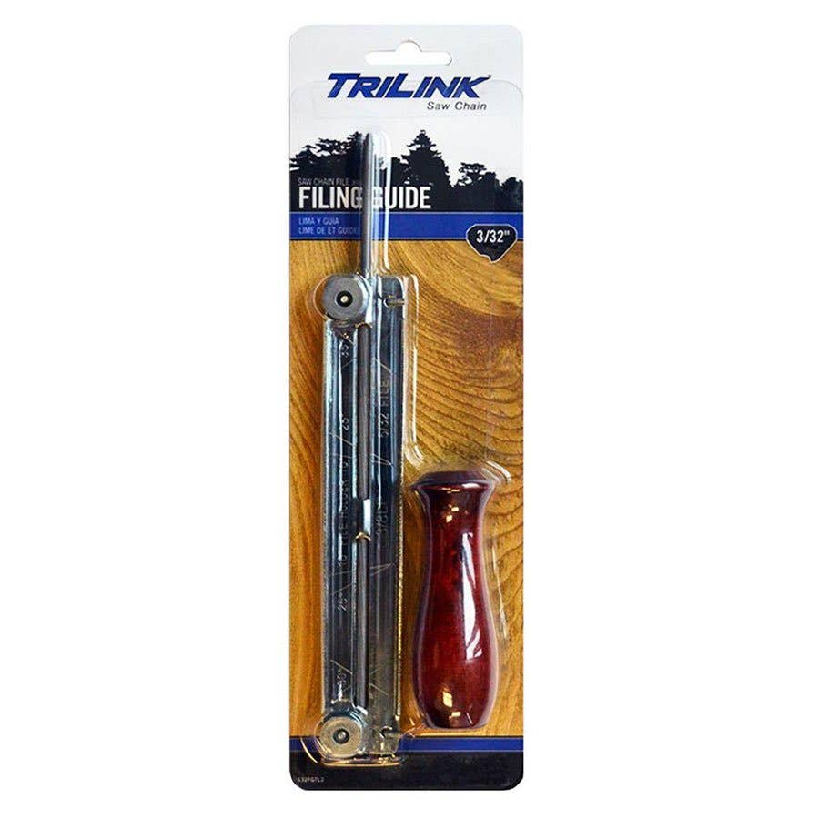 TriLink Saw Chain File and Filing Guide