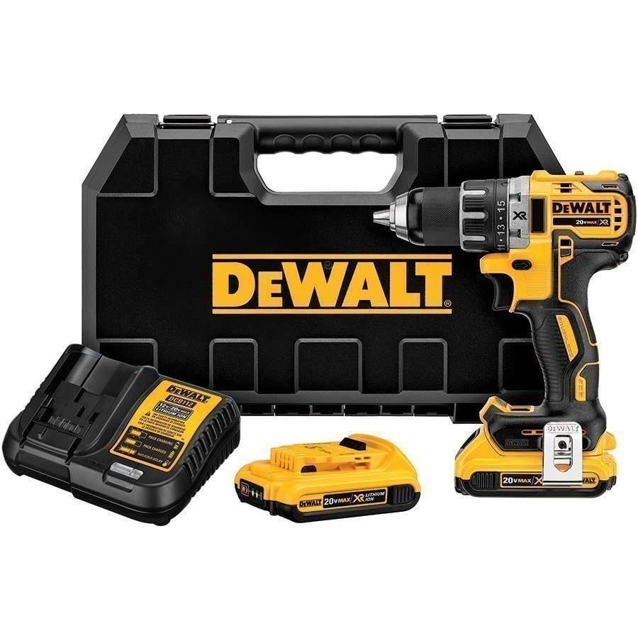 DEWALT 20V MAX XR Brushless Drill/Driver with 3 Speeds Bare Tool