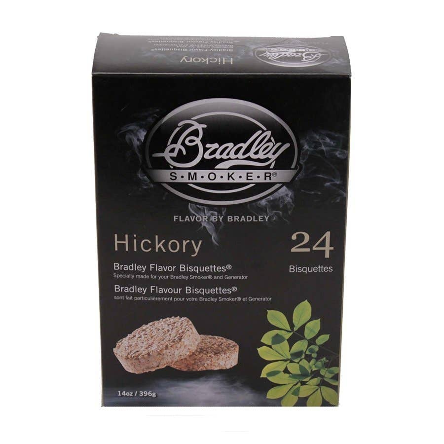 Bradley Flavored Smoker Bisquettes (24 Pk.) Hickory
