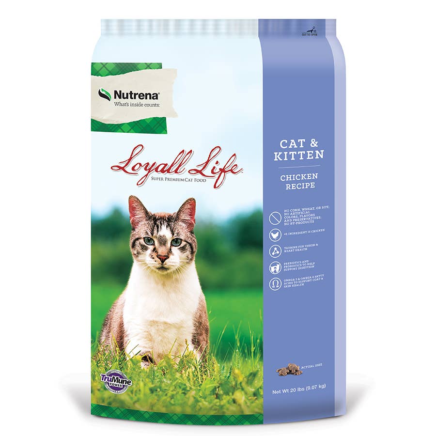 Loyall Life Cat & Kitten Chicken Meal Recipe Cat Food 20 lb