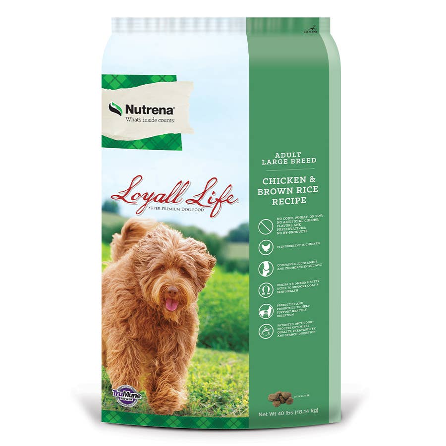 Loyall Life Adult Large Breed Chicken & Brown Rice Recipe Dog Food 40 Lb.