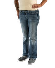 Ariat Women's REAL Straight Leg Jeans - Rainstorm