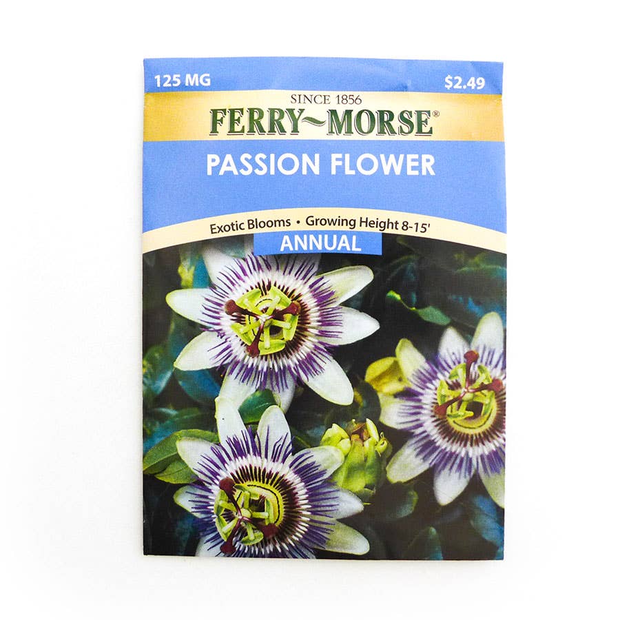 FerryMorse Perennial Blue Passion Flower Seed