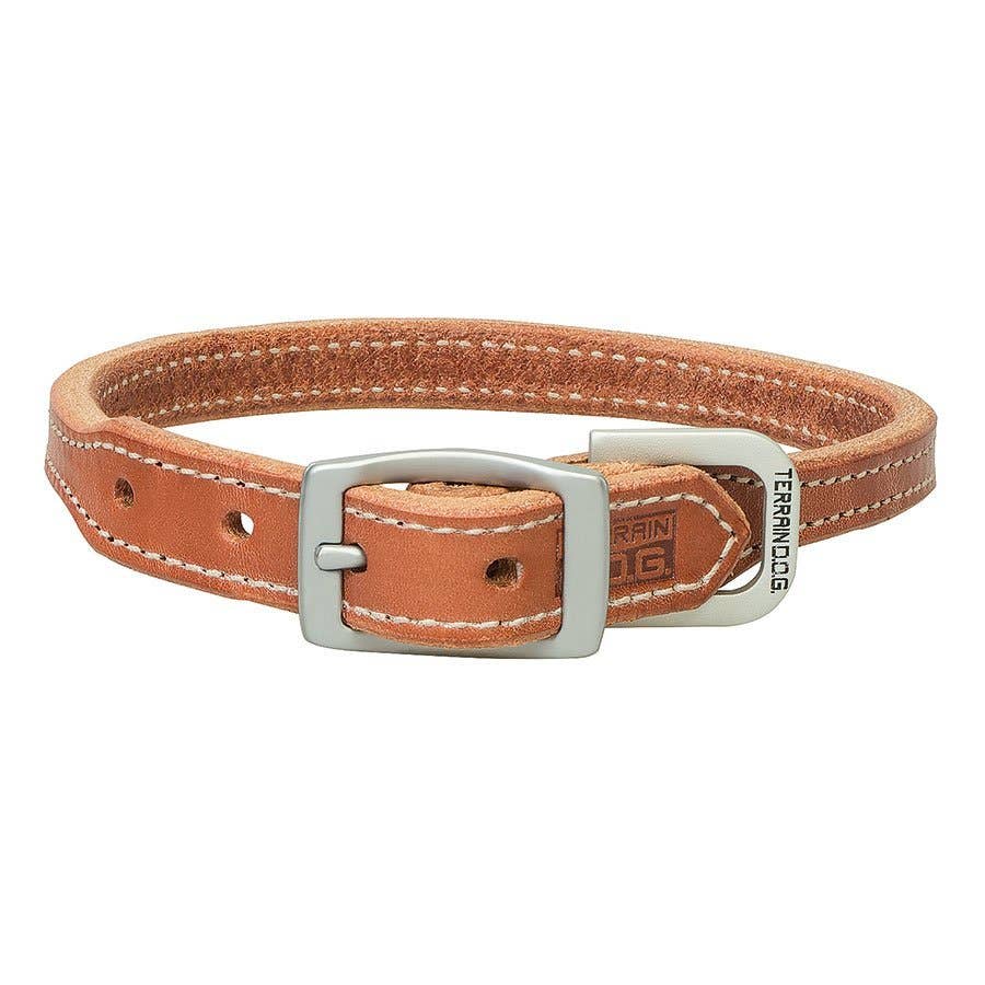 Weaver Buttered Harness Leather Dog Collar