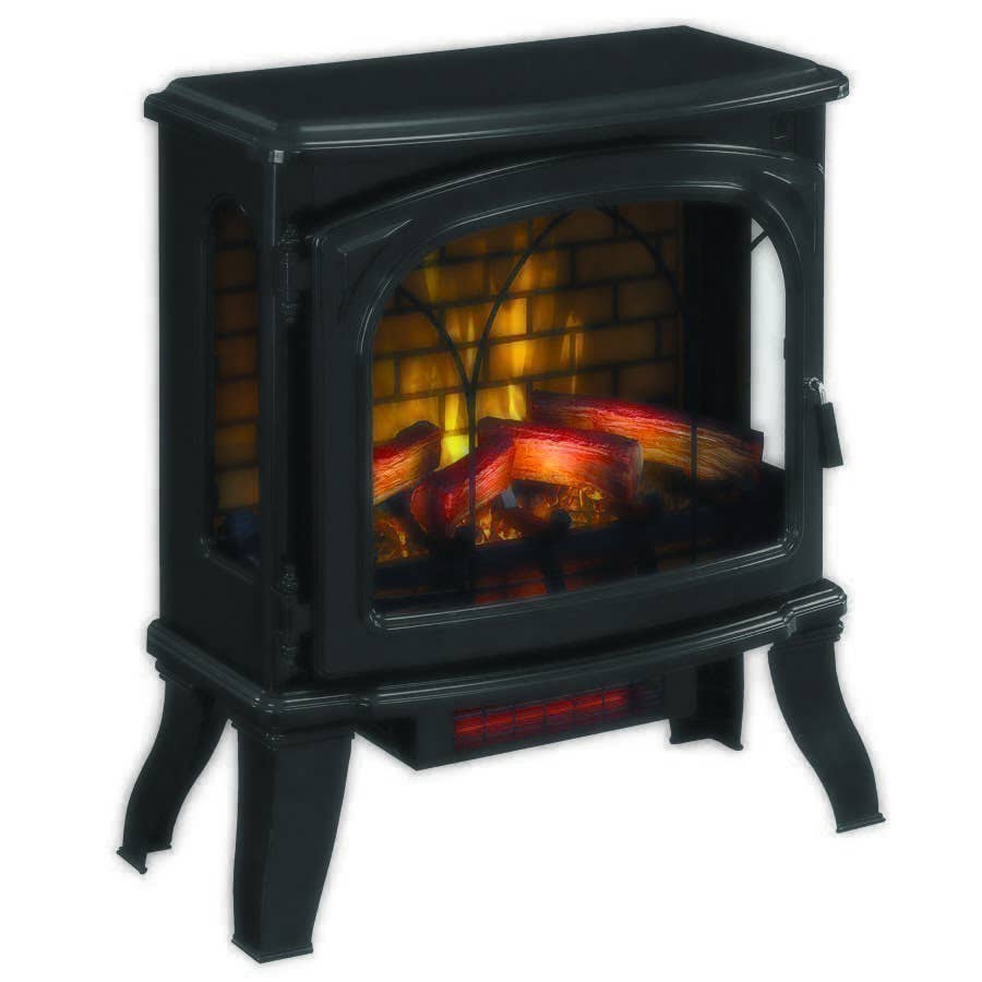 Duraflame Infrared Quartz Fireplace Stove - Black