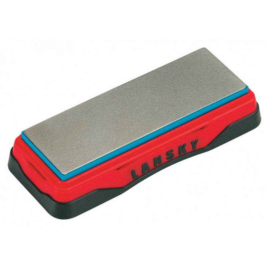 Lansky Diamond Bench Stone Sharpening Stone 6"" x 2""