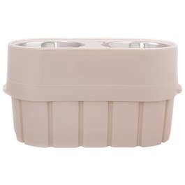 OurPets Store-N-Feed Adjustable Raised Dog Bowl Feeder
