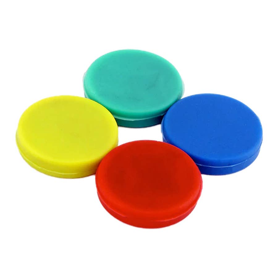 Master Magnetics Colorful Rubber Coated Disc