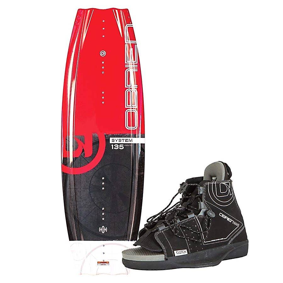 O'Brien System Wakeboard with clutch 58 Bindings 135cm