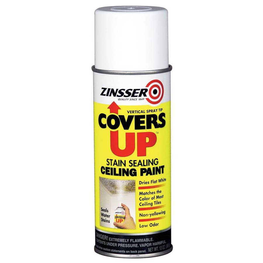 Zinsser Covers Up Ceiling and Primer in One Paint