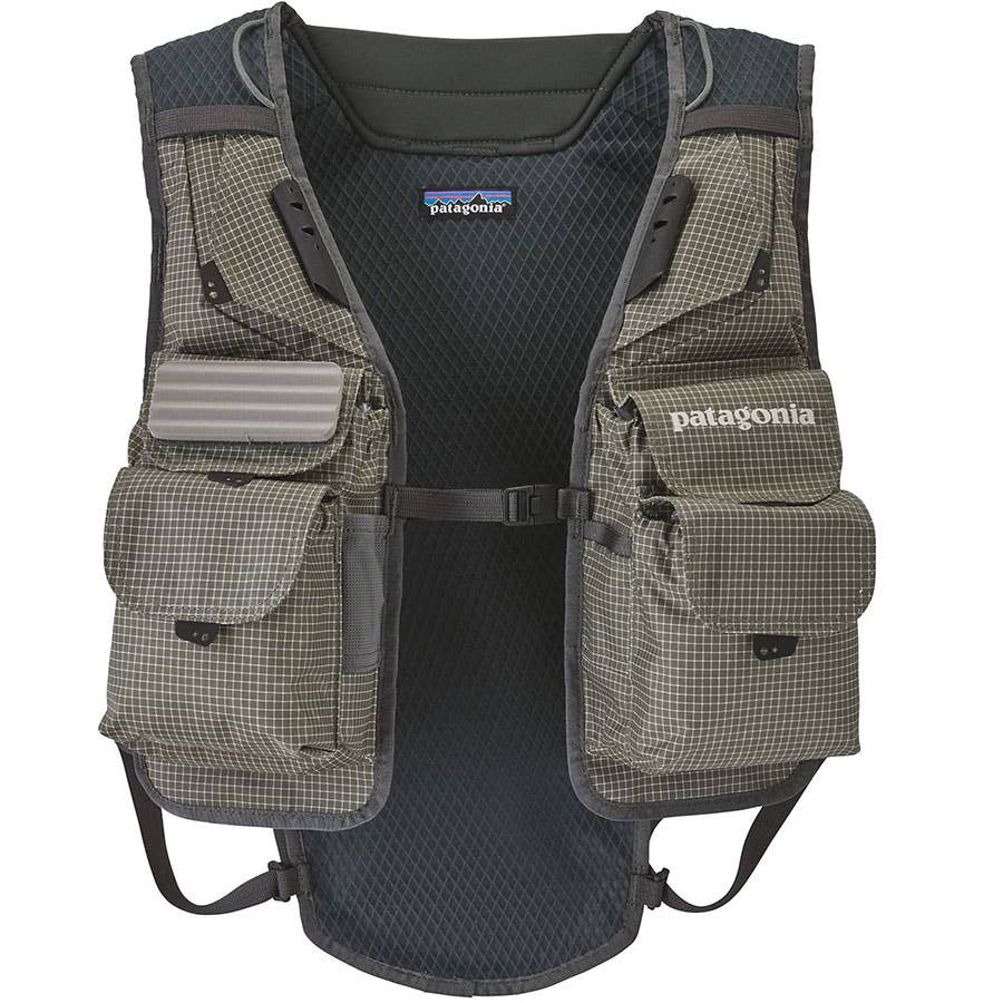 patagonia fly fishing vest front sling