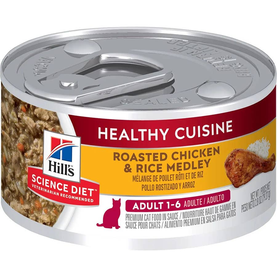 Hill's Science Diet Wet Chicken and Rice Cat Food 2.8 oz