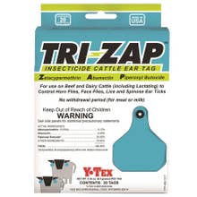 Y-Tex Tri-Zap Insecticide Cattle Ear Tag