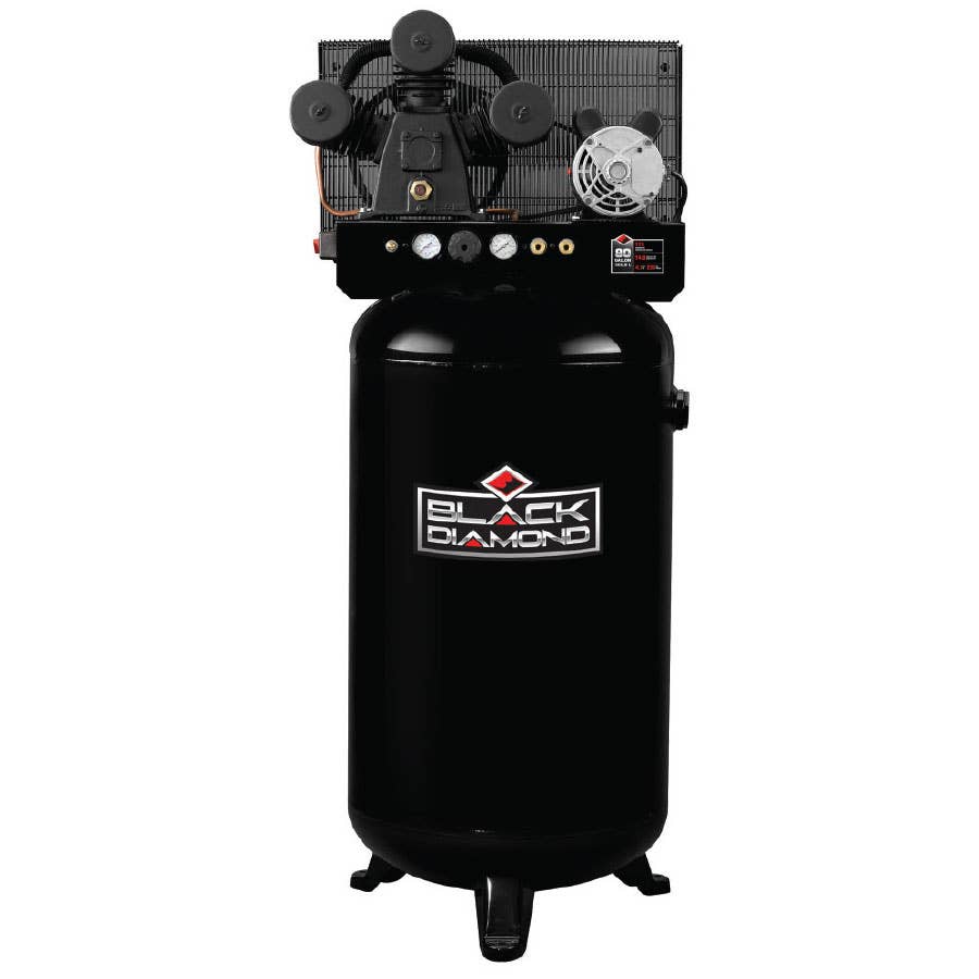 Black Diamond Vertical Compressor 80 gal