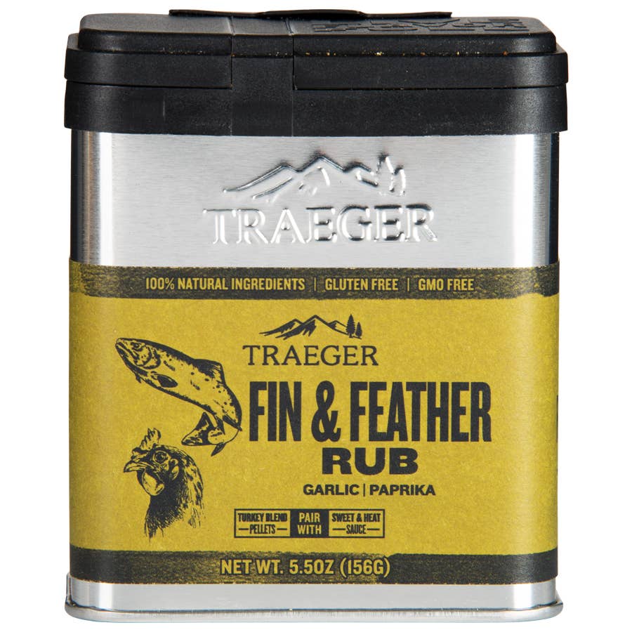 Traeger Fin and Feather Rub 5.5 oz