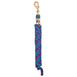 Weaver Leather Poly Lead Rope with a Solid Brass 225 Snap - 5/8