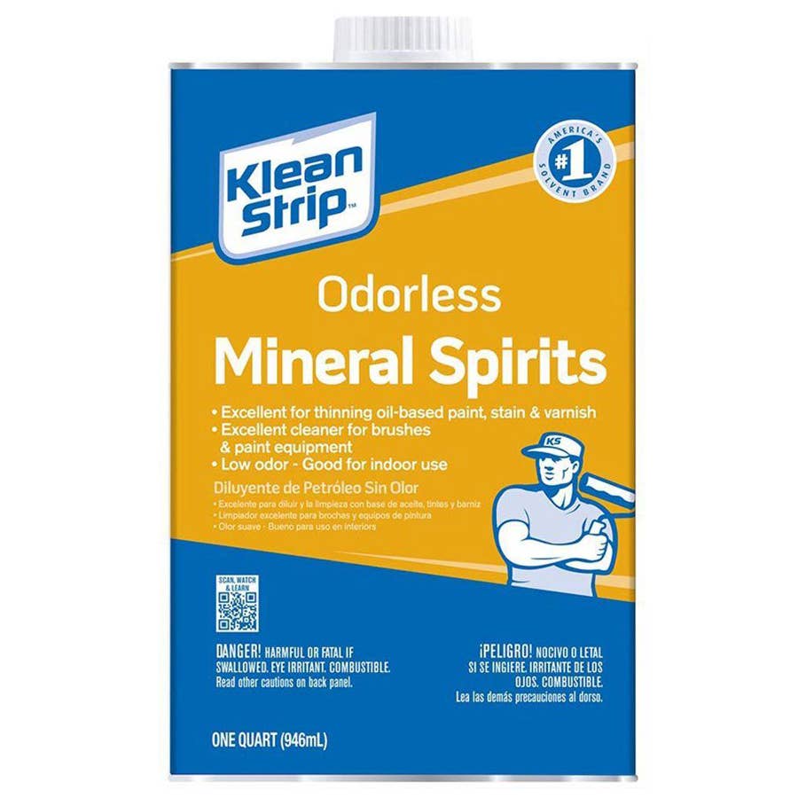 KleanStrip Odorless Mineral Spirits 1 qt
