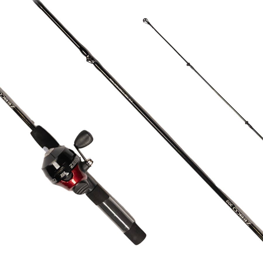 10 zebco fishing pole Zebco Ready Tackle Surf/Pier Spinning Combo