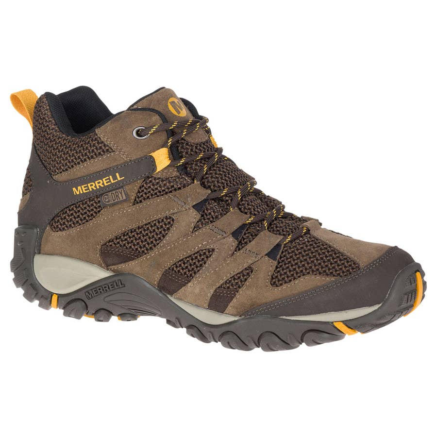 merrell men's alverstone waterproof hiking shoes