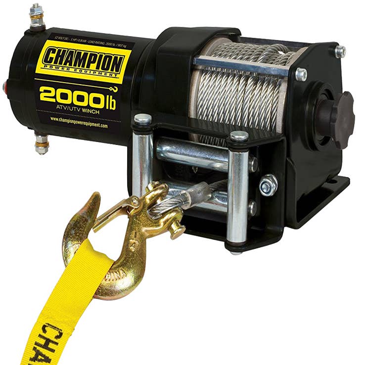 Champion Power Equipment ATV/UTV Winch Kit 2000 lb
