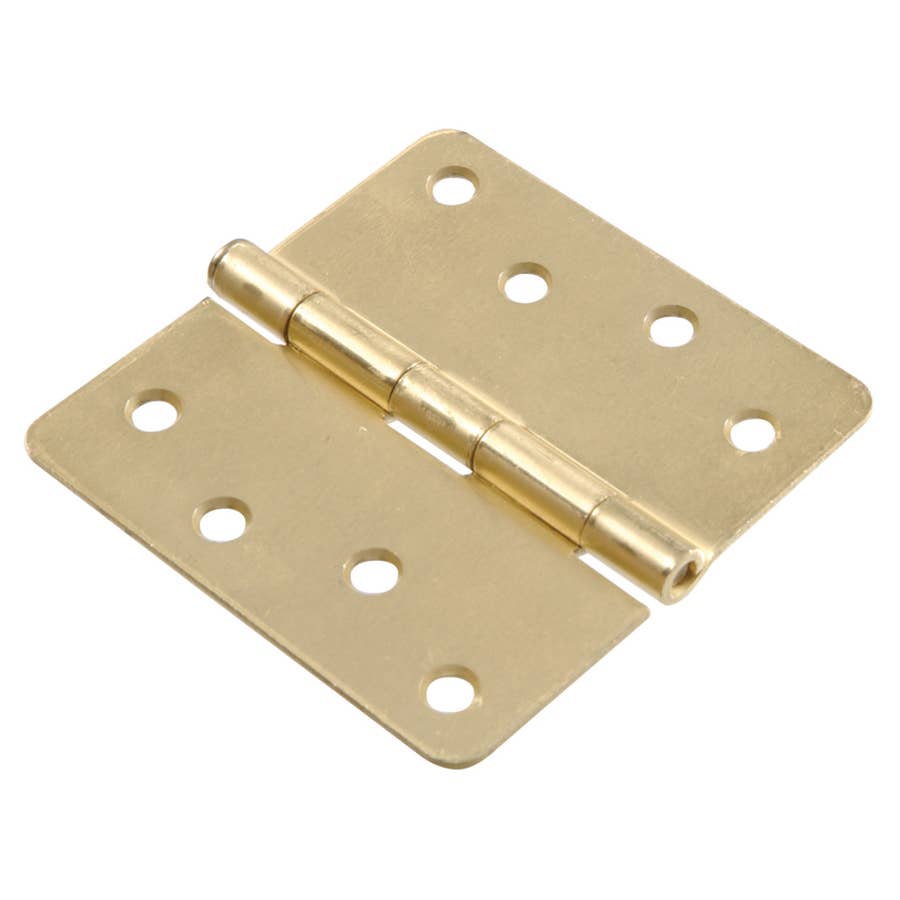 Hardware Essentials Round Corner Full Mortise Door Hinge