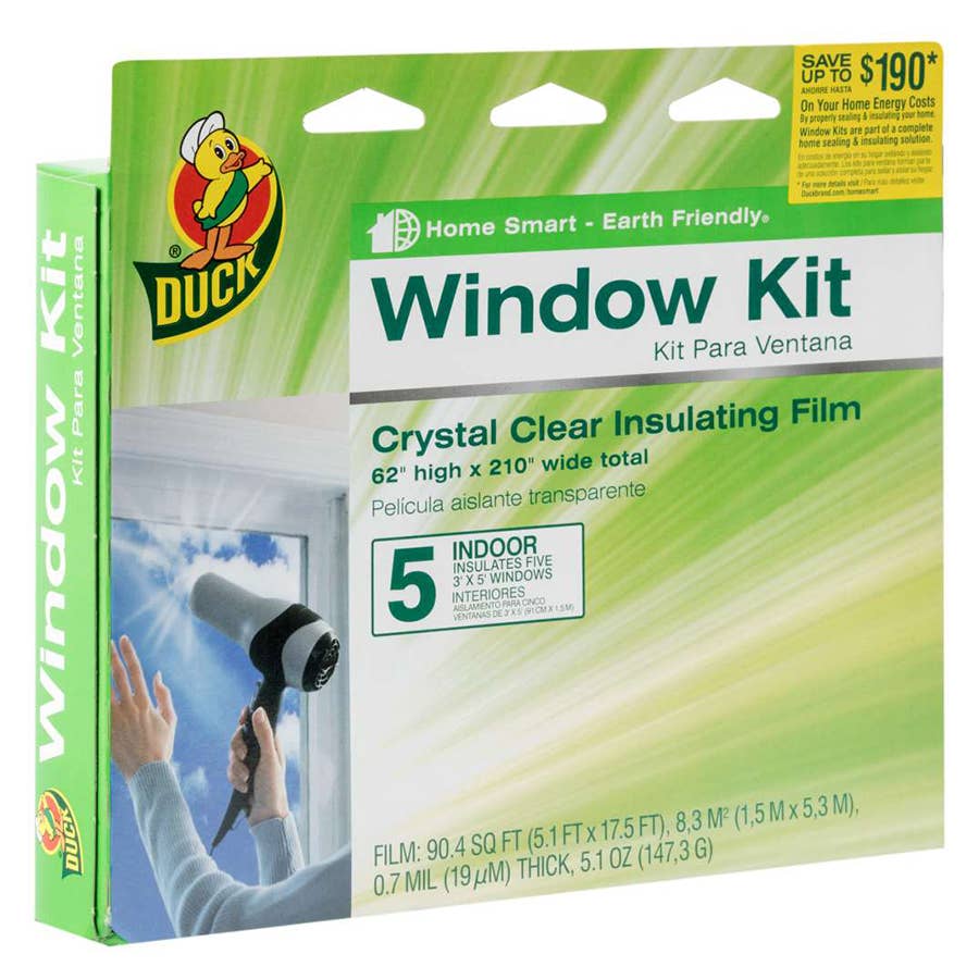 Duck Shrink Film Indoor/Window Insulation Kit