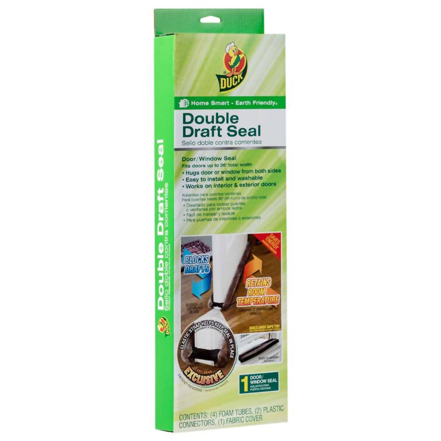 Duck Double Draft Seal Set for Doors and Windows 1 pk