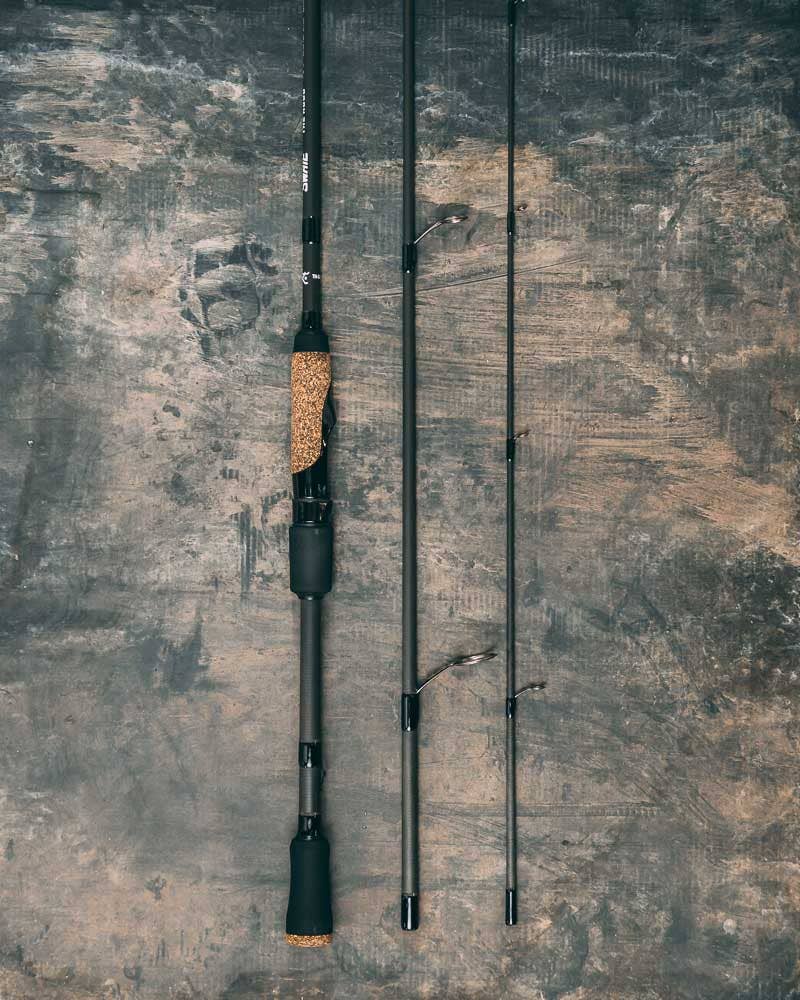 2 piece fishing rod and reel combo KastKing Zephyr Dual-tip Spinning Fishing Rod and Reel Combo