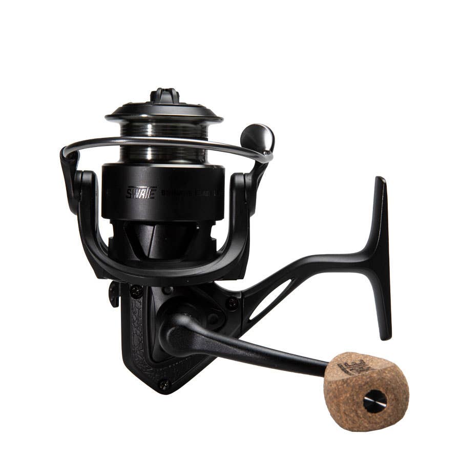 black fishing reel Swate Brigade Black Label Spinning Reel - 10BB