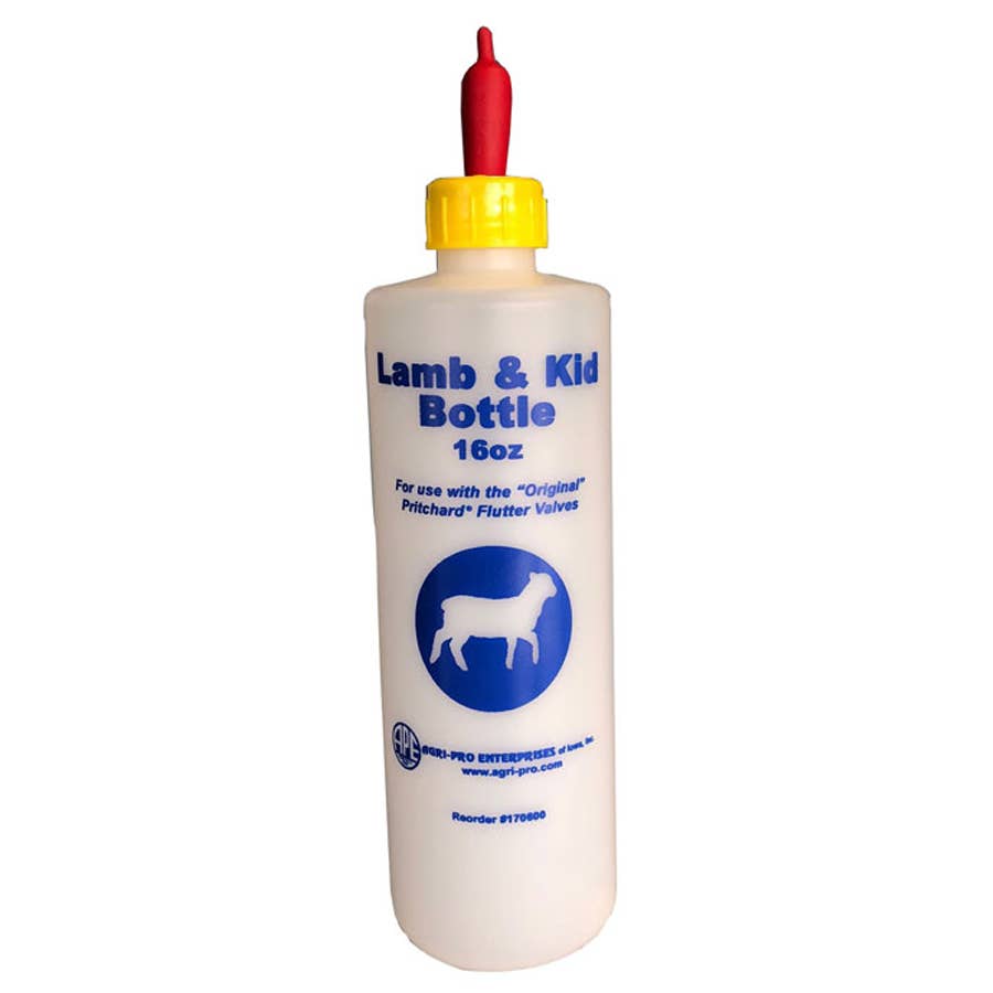 AgriPro Lamb and Kid Bottle with Pritchard Flutter Valve