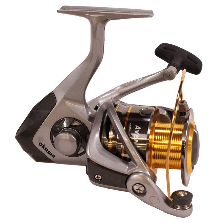 Okuma AV-2500 Avenger Generation Cyclonic Flow Spinning 2500 – Moulinet De Pêche Performant Et Fiable