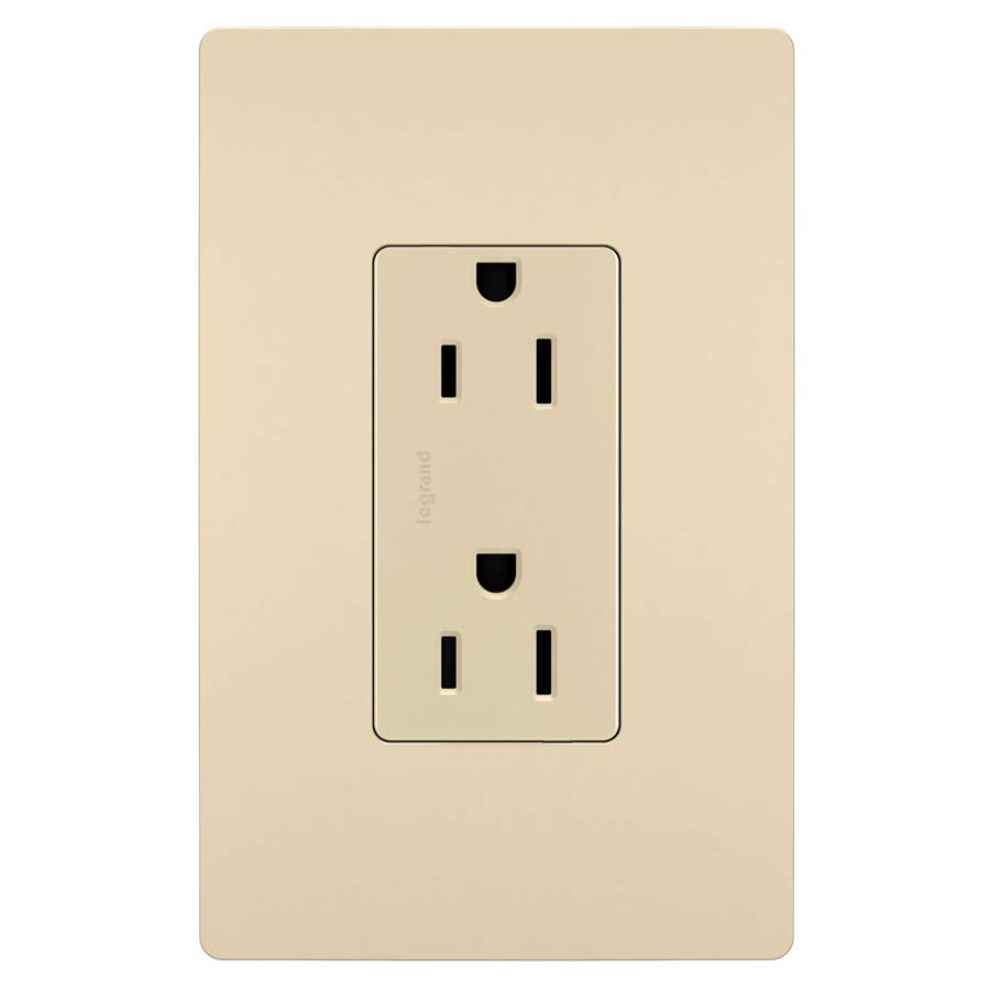 Legrand Radiant 15 Amp Tamper Resistant Receptacle Outlet