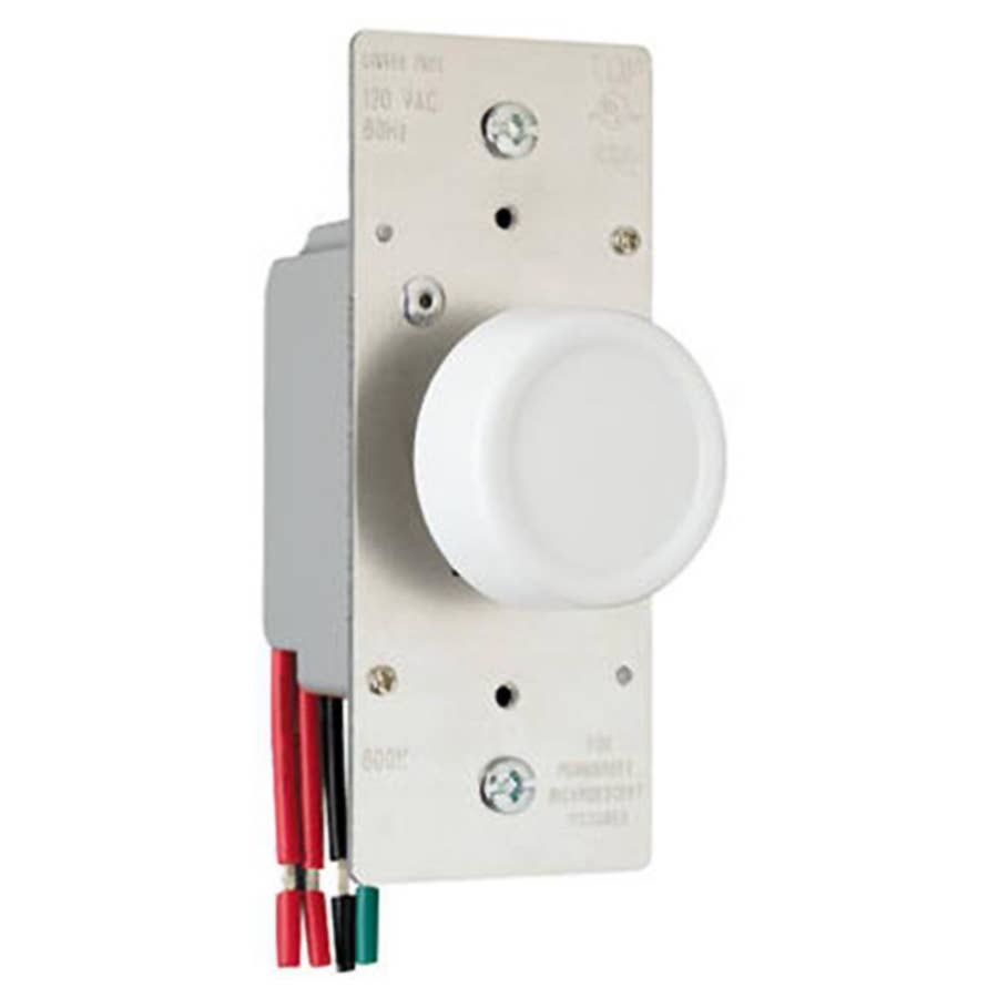 Legrand Pass & Seymour 600w 3-Way Maximum Rotary Dimmer Switch - Light