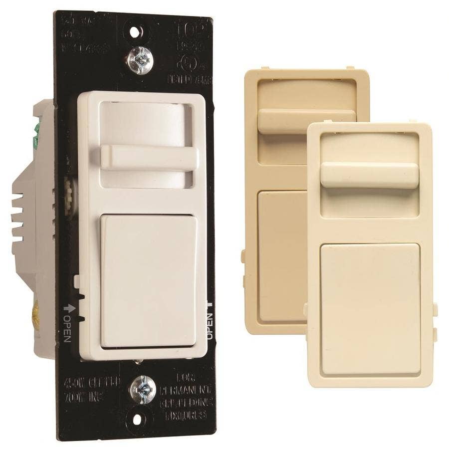 Legrand Pass & Seymour 450w Slide CFL/LED Dimmer Preset White/Light