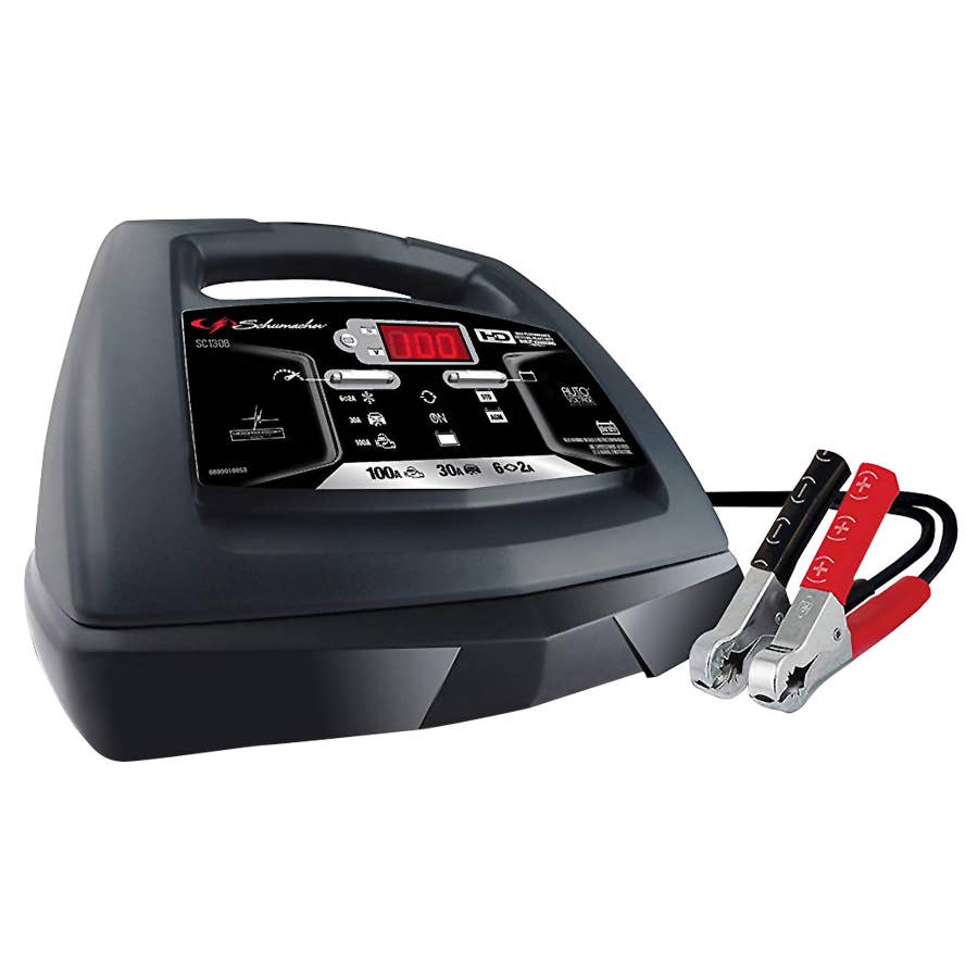Schumacher 6V/12V Fully Automatic Battery Charger w/ Engine Start