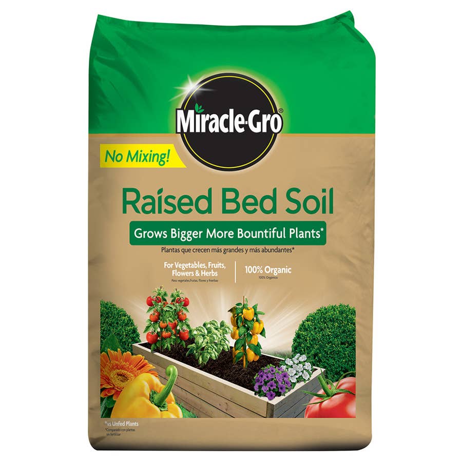 Miracle-Gro Raised Bed Soil - 1.5 cu.ft