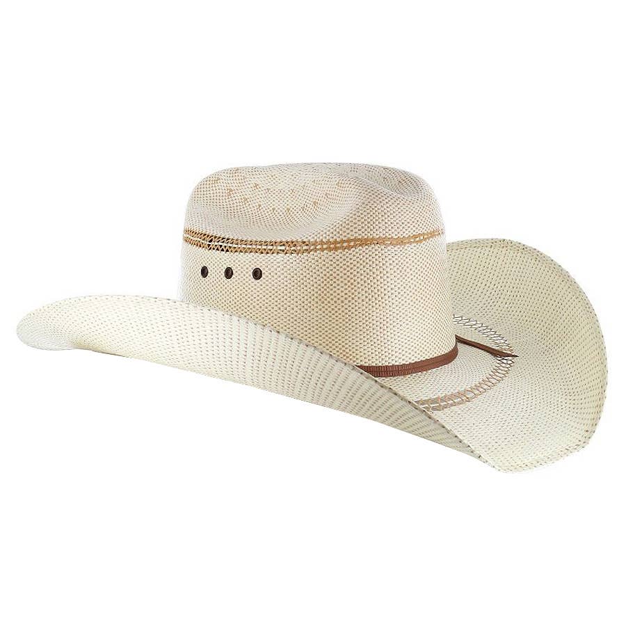 Ariat natural palm tophand straw hat Clearance