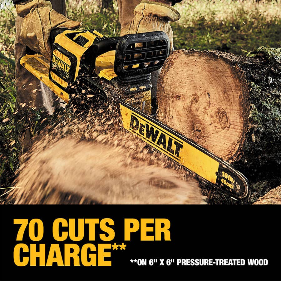DeWalt Flexvolt 60V MAX Brushless Chainsaw Kit