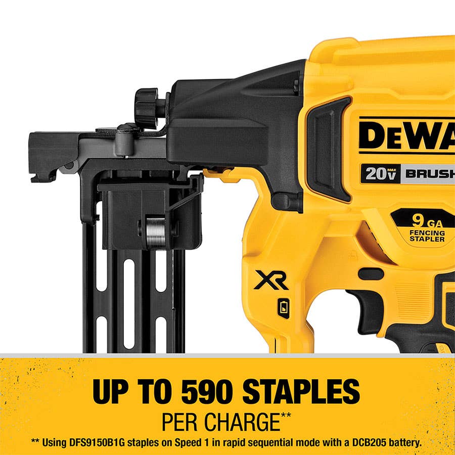 DeWalt 20V MAX XR Brushless Fencing Stapler Tool (Bare Tool)