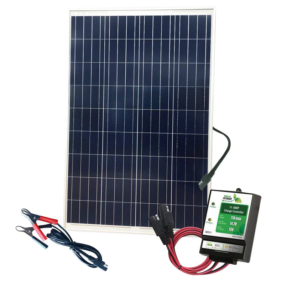 Nature Power 100w High Power Complete Solar Kit