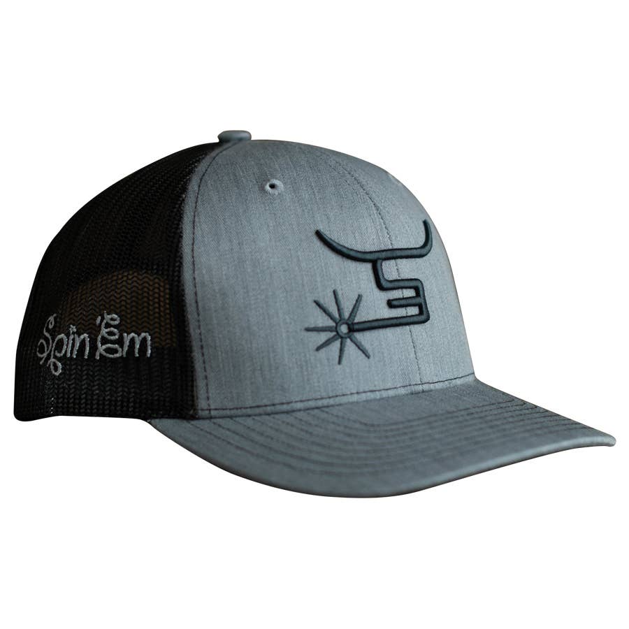 SpinEm SuperLooper Hat Gray/Black