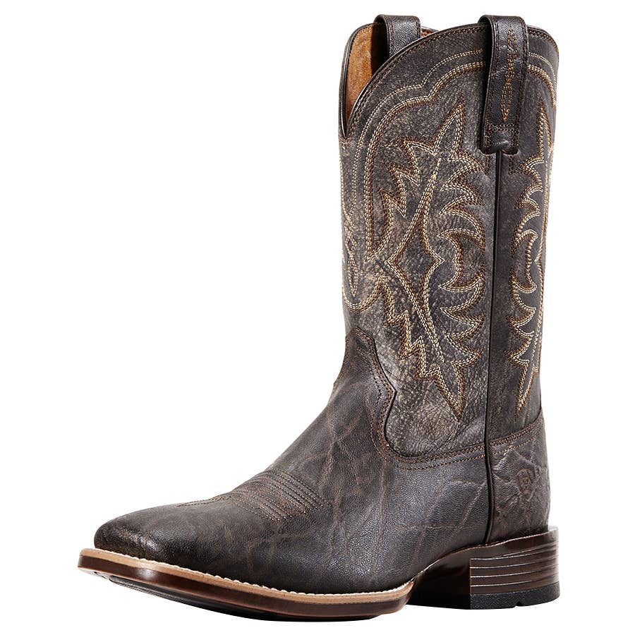 Ariat Men's Ryden Ultra Western Boots Chocolate Elephant Print