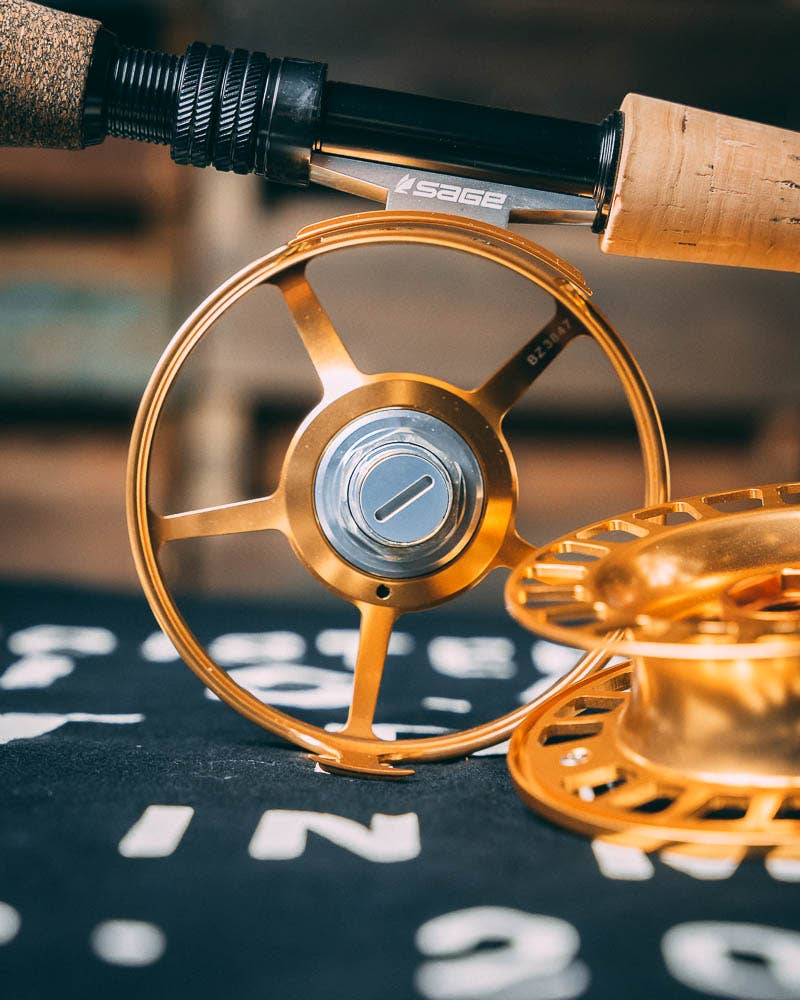 copper fly fishing reel Sage Spectrum Reel