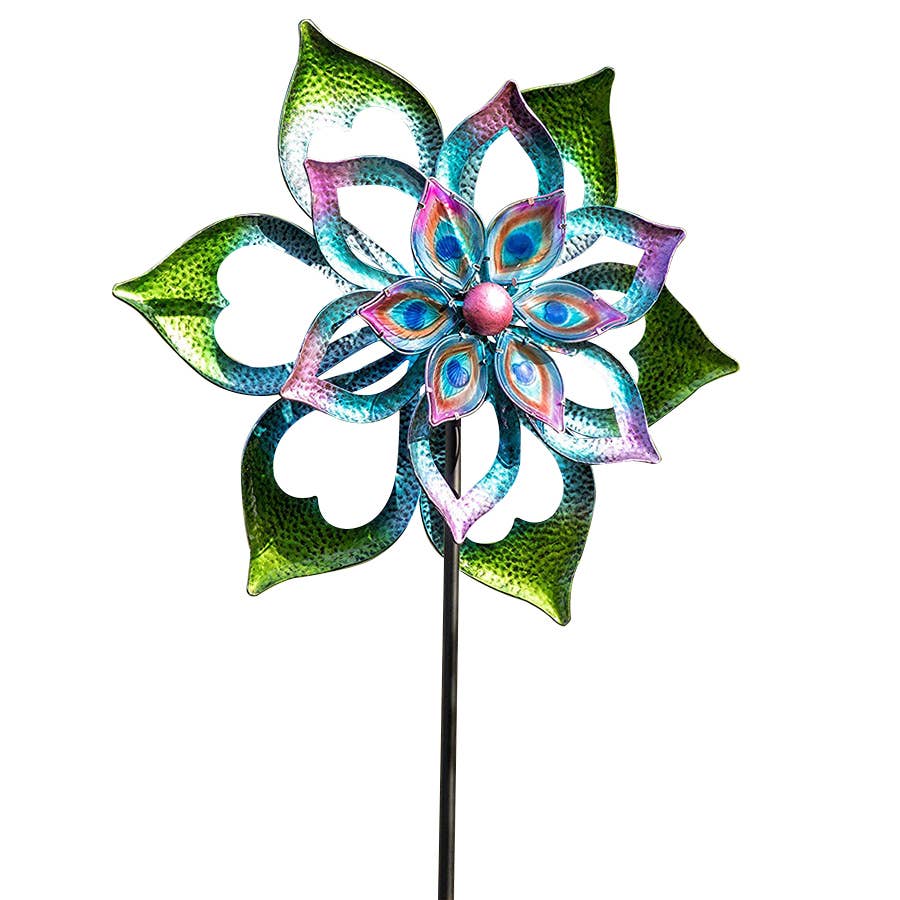 Alpine Wind Spinner Garden Stake